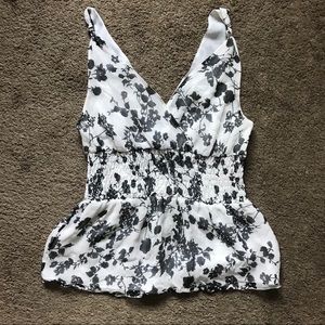 The Limited B&W Floral Splice Tank